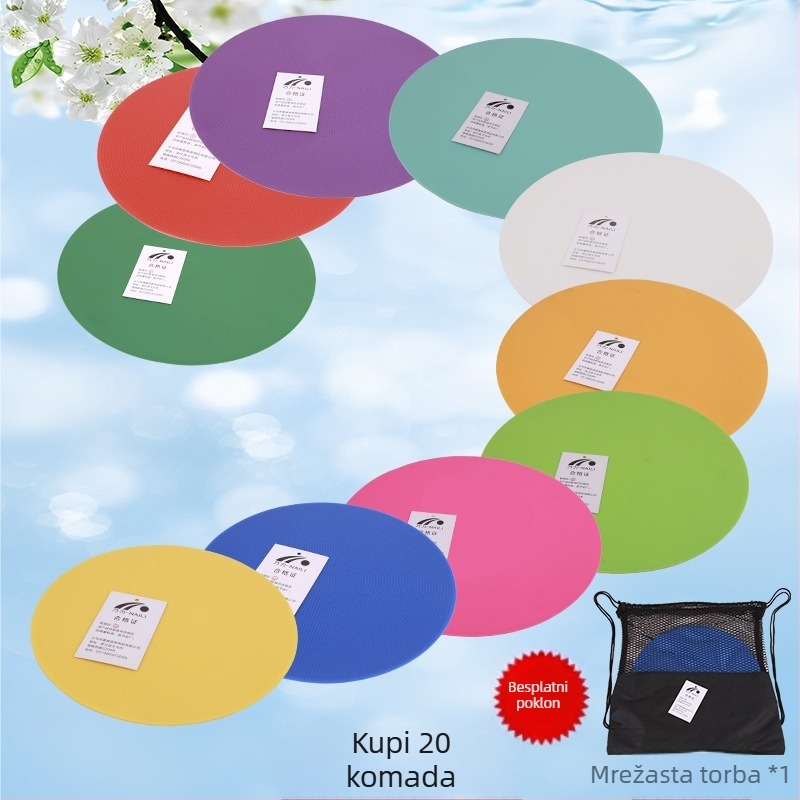 Nogometni trening disk – prepreka podloga, PVC, Naili marka, trenerski pribor