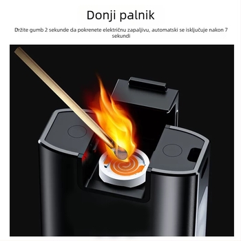 K3 Višenamjenska prijenosna mini LED svjetiljka – aluminijska legura kućište, LED izvor, snaga 5W, kapacitet baterije 750, raspon 100–200m