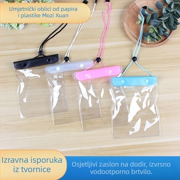 Vanjska vodootporna torba za putovanja iPad/tablet, ploviva PVC konstrukcija, vodootporna tkanina, pogodna za ronjenje, plažu i aktivnosti na otvorenom