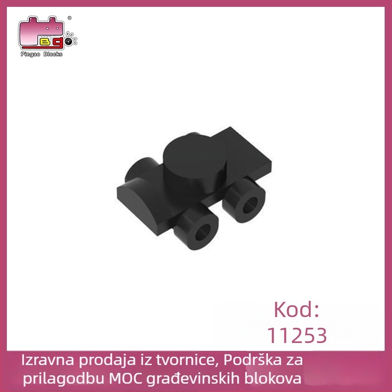 Dodaci za građevne blokove | ABS plast | mali dijelovi od sitnih čestica | DIY-friendly | prilagodljivo prema crtežima