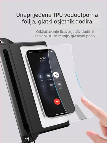 Vodootporna torbica za telefon s dodirnim zaslonom, PVC vanjska vodootporna torba za ronjenje i plažu
