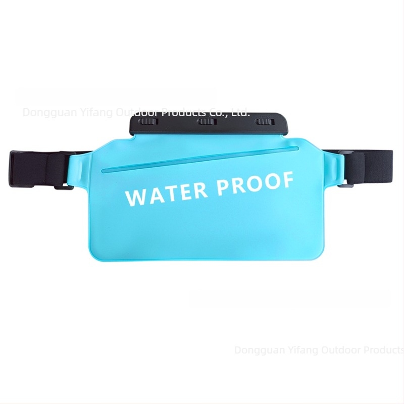 PVC vodootporna torbica za pojas za rafting i plažu, IPX8 vodootporna kutija za telefon s velikim kapacitetom