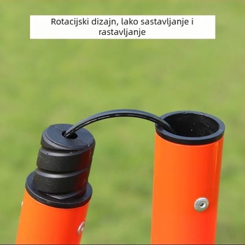 Maca PVC prijenosne marker šipke za košarku – prilagodljivo trenažno pomagalo