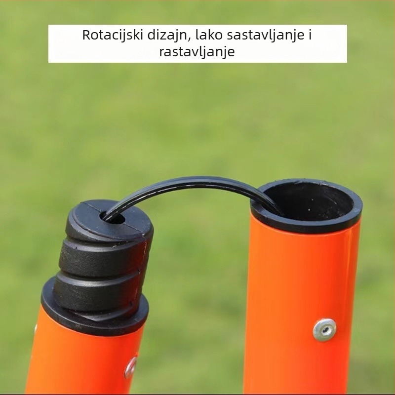 Maca PVC prijenosne marker šipke za košarku – prilagodljivo trenažno pomagalo