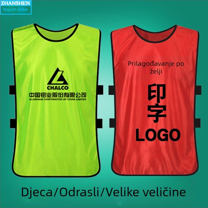 Trening prsluk za timske sportove - poliester tkanina, za sve sezone, unisex, broj proizvoda AS1