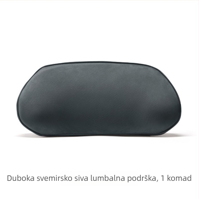 Xiaopeng P7 jastučnica za glavu i lumbalni jastuok, vanjska velur površina, punilo od sintetičkih vlakana, prilagodljiv auto unutrašnji dodatak