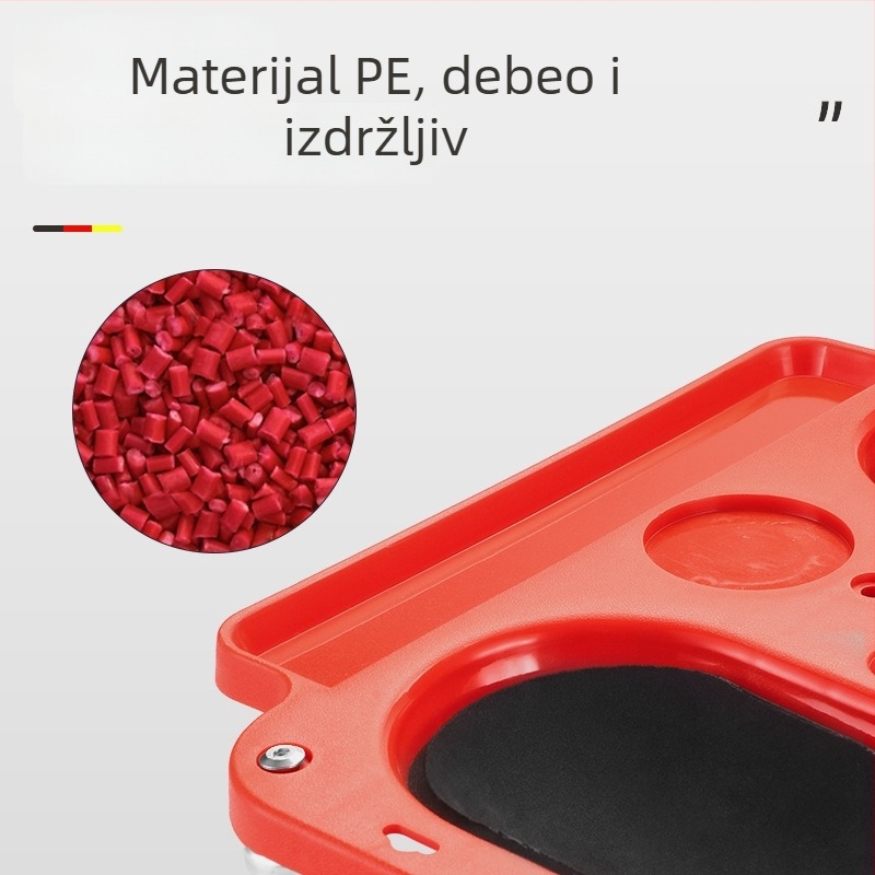 Daska za koljeno za popravak automobila s univerzalnom kliznom podlogom kotača — Kangzhi; Materijal: detalji na upit; Opseg primjene: popravak automobila