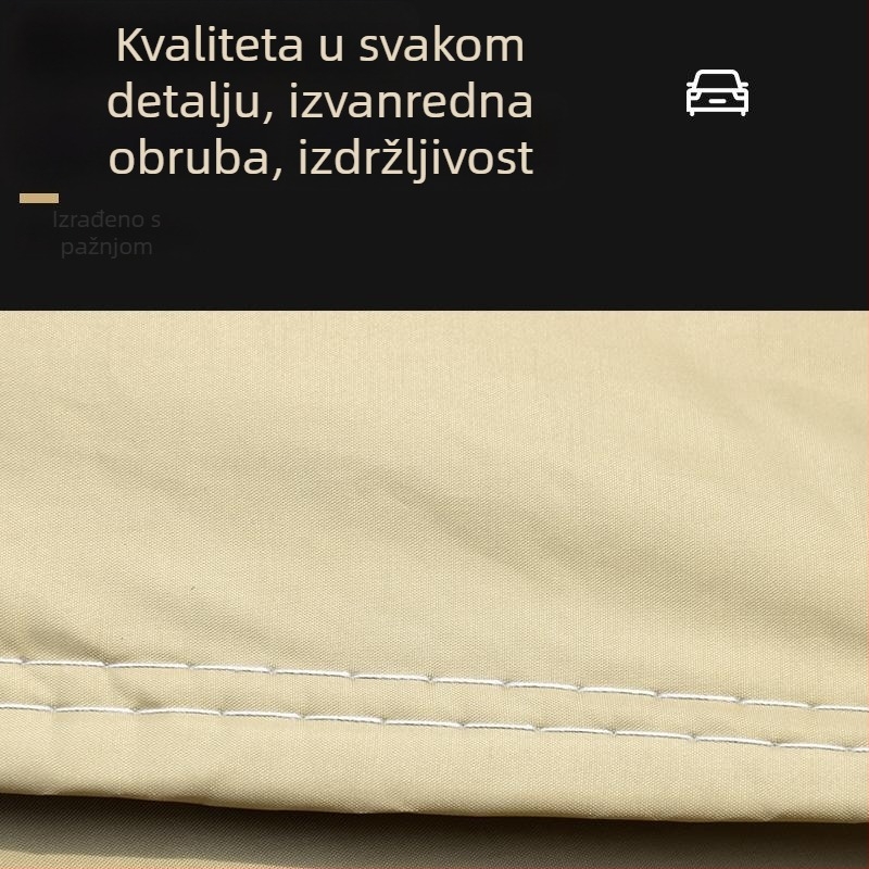 Pokrov za automobil za SUV — Imperial Scene, pamuk-vuna, debela izolacija, zaštita od sunca, kompatibilno s Volkswagen T-Roc