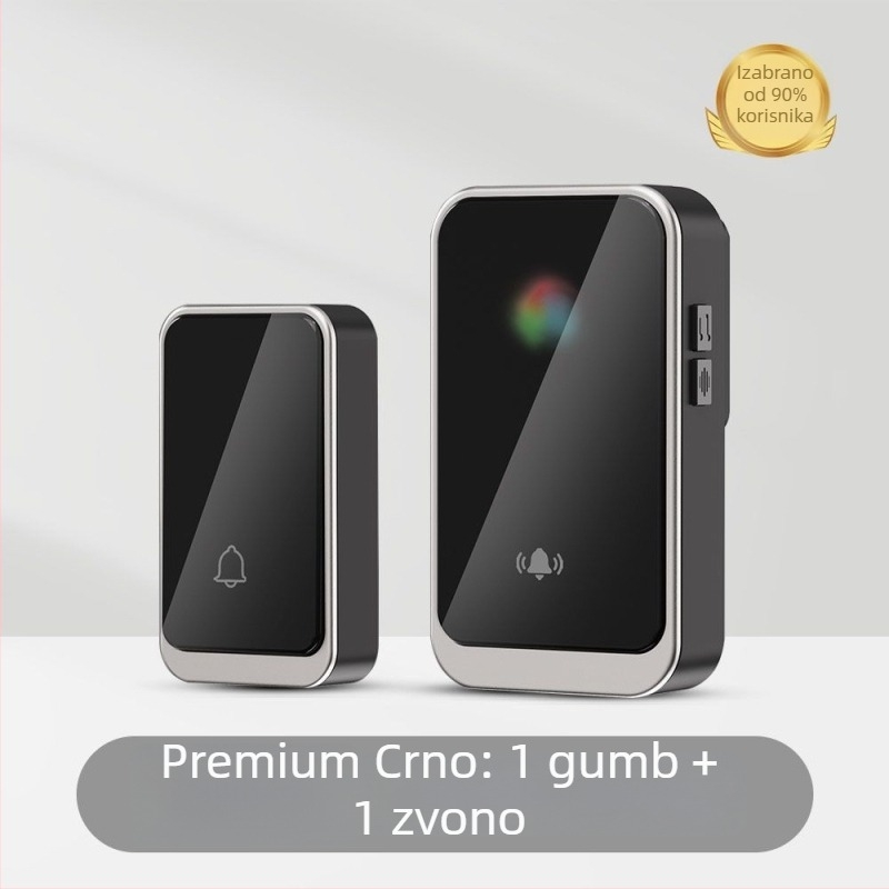 Bežični zvono za vrata s britanskom utičnicom, za kućnu upotrebu