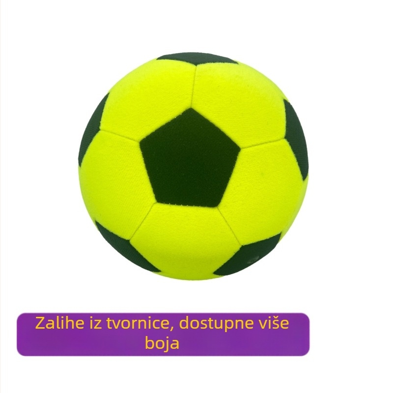 Nogomet No.4 s Velcro za ciljani trening, vunena tkanina, šivanje strojem, mogućnost tiskanja logotipa
