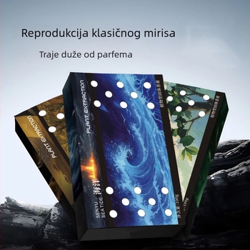 Auto balzam za mirise – cvjetni miris gardenije i oceana, 100 g, isparavanje 61–90 dana, postavljanje na sjedalo, dekoriranje, aromatiziranje, uklanjanje mirisa