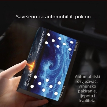 Auto balzam za mirise – cvjetni miris gardenije i oceana, 100 g, isparavanje 61–90 dana, postavljanje na sjedalo, dekoriranje, aromatiziranje, uklanjanje mirisa