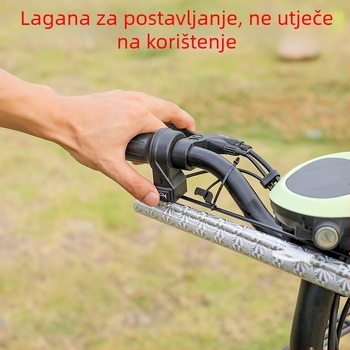 Navlaka za sjedište električnog motocikla sa zaštitom od sunca, vodootporna, toplinska izolacija, teleskopski sklopiva