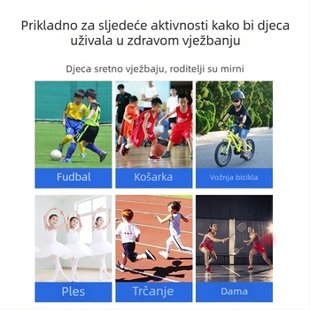 WARS zaštitna navlaka za gležanj – lagana prozračna tkanina Spandex/Nylon/Neopren, za trčanje, skakanje preko užeta, skijanje, ples, košarku