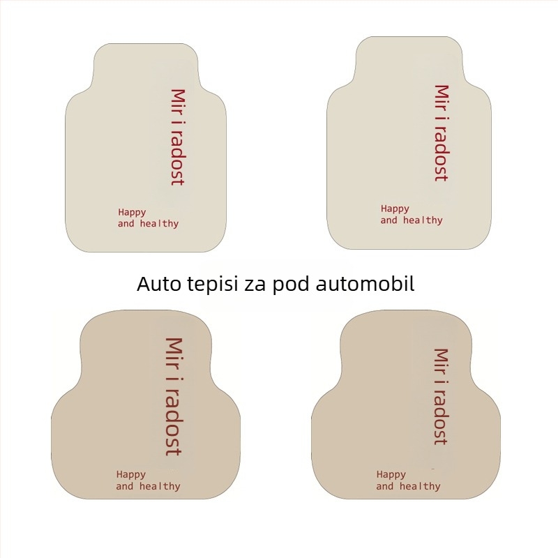 Univerzalni PVC automobilskog podnog jastuka s žičanim prstenom, marka Jintai, opća kompatibilnost, ispisani logo, mogućnost prilagodbe