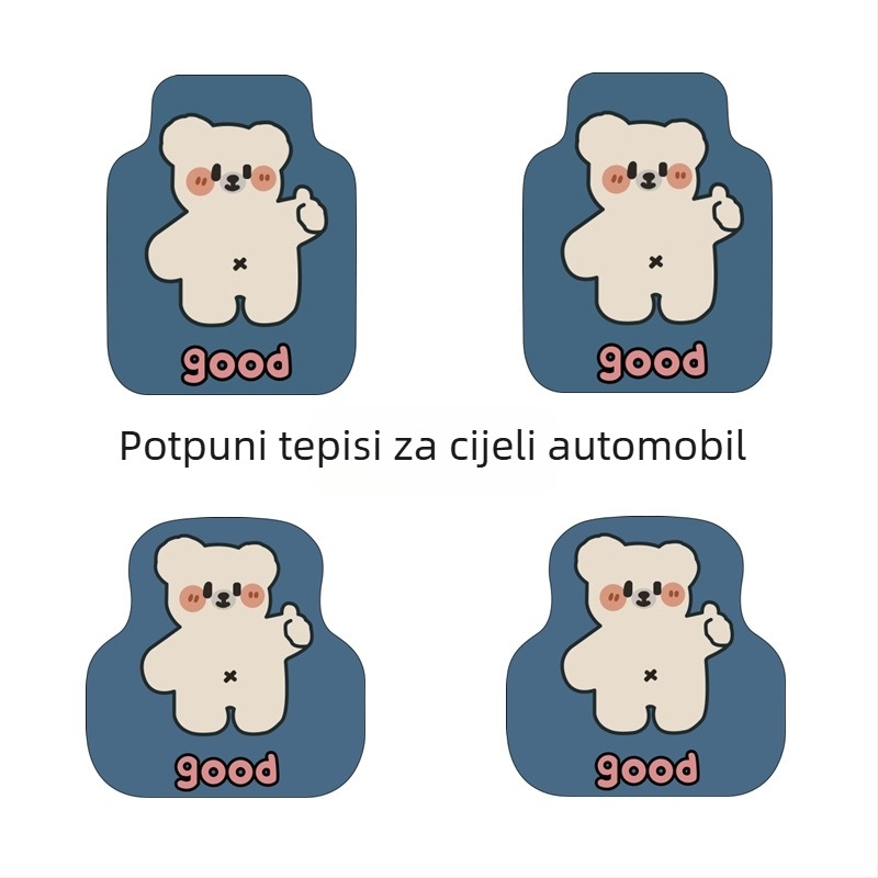 Univerzalni PVC automobilskog podnog jastuka s žičanim prstenom, marka Jintai, opća kompatibilnost, ispisani logo, mogućnost prilagodbe