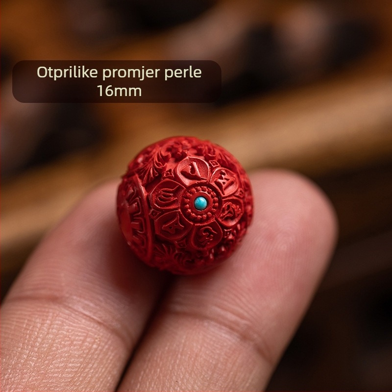 DIY dodaci za nakit – cinnabar materijal, etnički totem stil, presovana obrada