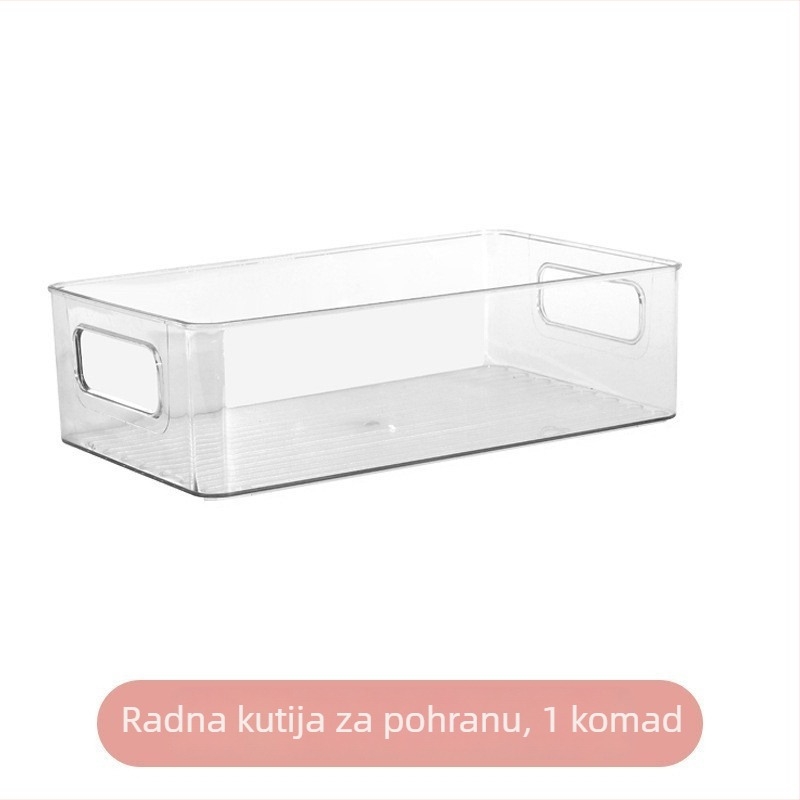 Stolna kutija za pohranu, prozirna plastična, stohovita, 12 L kapaciteta, model 3267