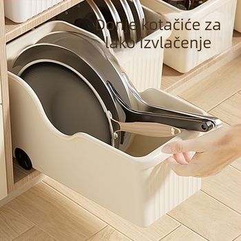 Kutija za skladištenje u ladici — Model 2522; PP plast (100% novi materijal); Funkcija sortiranje; Tisak logotipa moguć; Pakiranje 72 komada