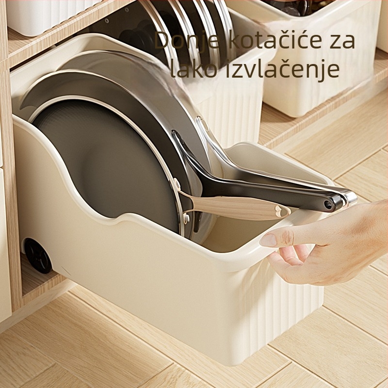 Kutija za skladištenje u ladici — Model 2522; PP plast (100% novi materijal); Funkcija sortiranje; Tisak logotipa moguć; Pakiranje 72 komada