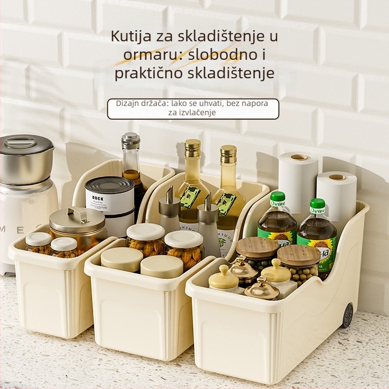 Kutija za skladištenje u ladici — Model 2522; PP plast (100% novi materijal); Funkcija sortiranje; Tisak logotipa moguć; Pakiranje 72 komada