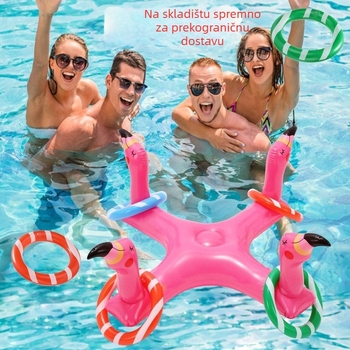 PVC nadujeljiva plovajuća igračka za vodu u obliku križa – plutajući flamingo križ