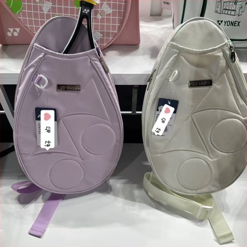 Torba za badminton s velikim kapacitetom, crossbody dizajn; PU materijal, vodootporna tkanina; pogodna za badminton i stolni tenis