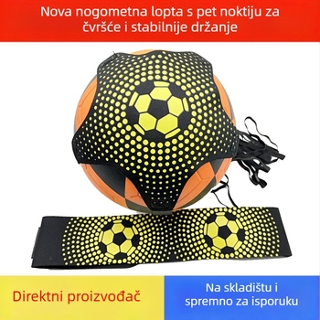 Nogometni trening alat s dizajnom pet kandži, od nylon materijala, za kontrolu lopte i trening odskoka, prilagodljiva obrada