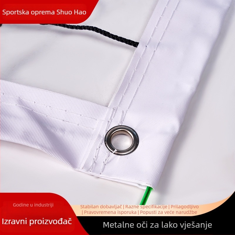 Volejbol mreža, polietilen, šiveno strojem, pogodna za zračni volejbal i nožni volejbal