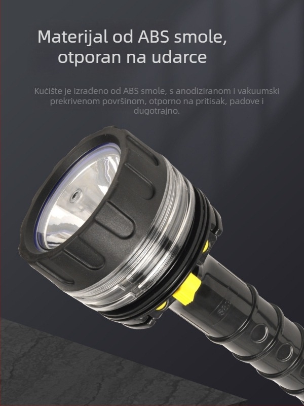 Yon Sub ronilačka svjetiljka, PC materijal, prilagodljivo osvjetljenje za ronjenje