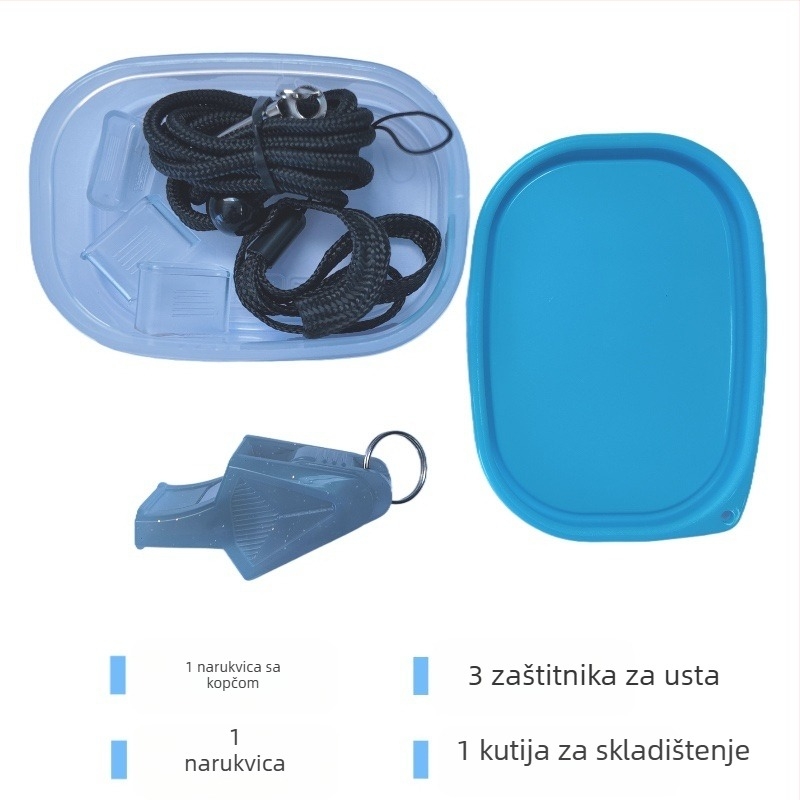 Suci arbitra za outdoor treninge, visok ton, spašavanje života (ABS materijal, mogućnost otiska loga, prilagodba, 500 komada u kutiji, Tian sheng marka)