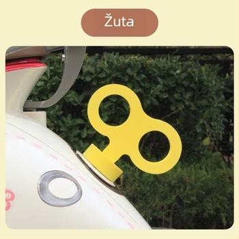 Dekoracija stražnjeg dijela električnog skutera Luna Yadi, EVA materijal, cartoon stil, marka Hengtai, oblik Figure-8