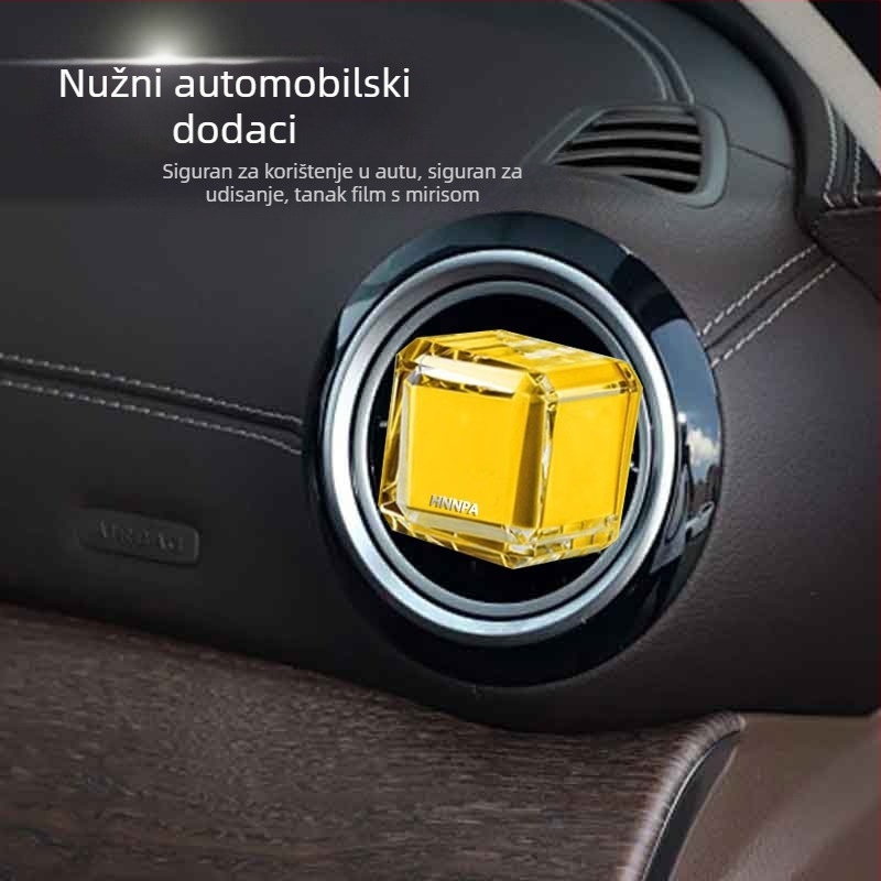 Automobilski klip za aromaterapiju zraka — Freesia miris, aromatiziranje i uklanjanje mirisa, montiranje na izlaz zraka, trajanje 61-90