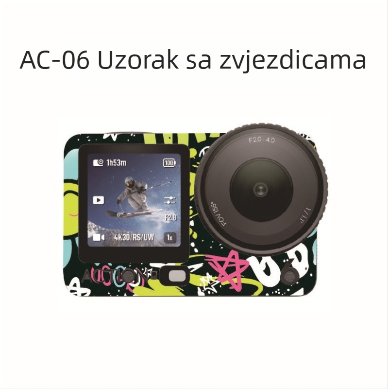 DJI Osmo Action 6 zaštitni film za cijelo tijelo – otporan na ogrebotine i udarce, PVC