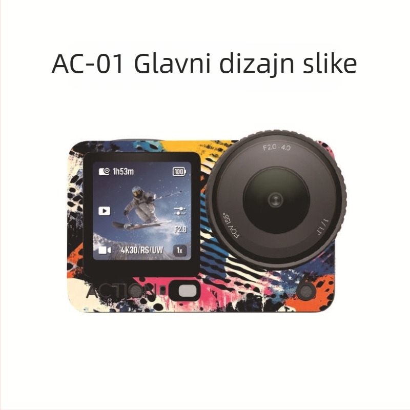 DJI Osmo Action 6 zaštitni film za cijelo tijelo – otporan na ogrebotine i udarce, PVC