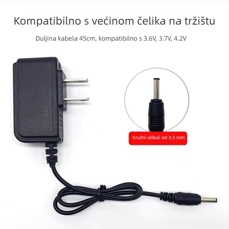 Punjač za čelovku s izlazom 1–3, ručno pokretanje, ponovno punjiv, plastično kućište, pogodan za ronjenje, planinarenje i kampiranje