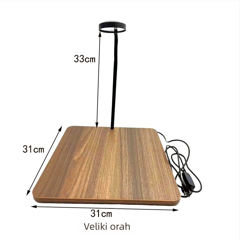 LED svjetlo za akvarij – energetski učinkovito, dekorativna trobojna promjena boje za biljke i mikro-krajolik (Materijal: višeslojna ploča; Funkcija: prilagodljiva; Težina: do 1,233 kg)