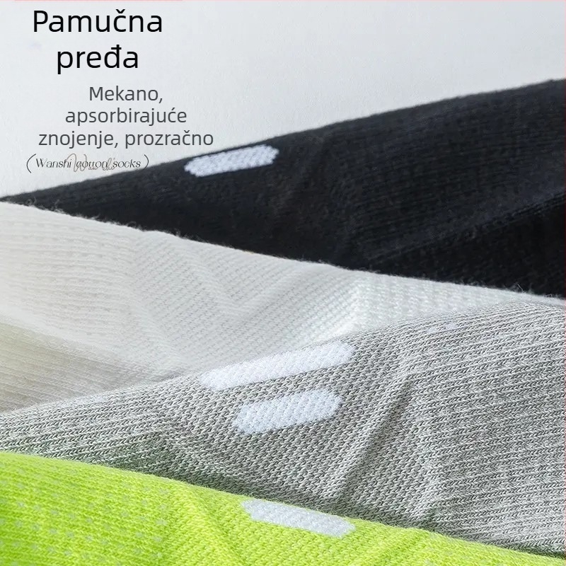 Unisex kratke gležnjačke sportske čarape, protiv mirisa, upijaju vlagu i znoj, Šifra 1027416849