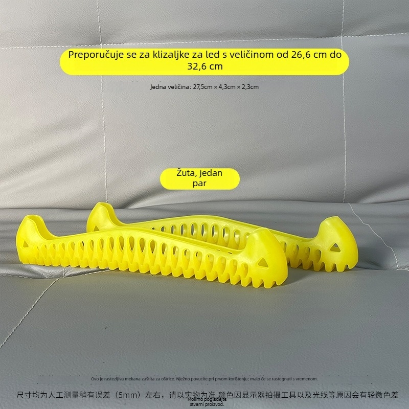 Zaštitnik oštrice za figure skating – elastičan mekani pokrov, Stepper, plastično kućište, duljina oštrice 275 mm