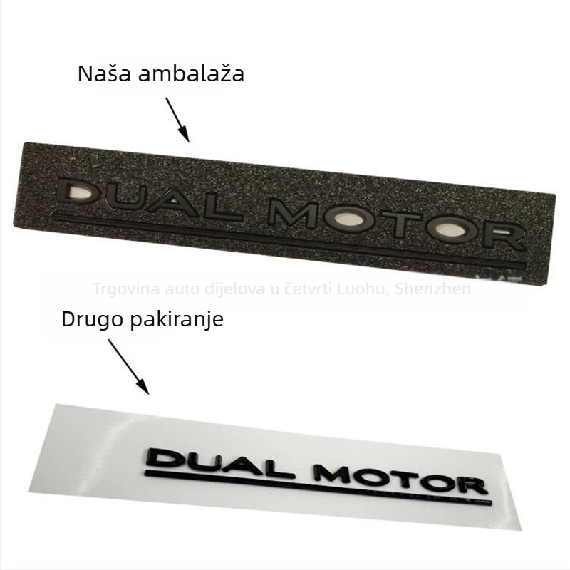 KLJ ABS plastična auto naljepnica – figura uzorak, plastična auto naljepnica, lijepljenje