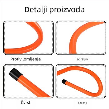 Stalak za preponu za školsko atletiku – PVC oprema za trening, prilagodljiva, privatna marka Crown