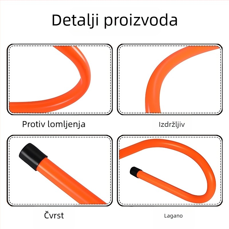 Stalak za preponu za školsko atletiku – PVC oprema za trening, prilagodljiva, privatna marka Crown