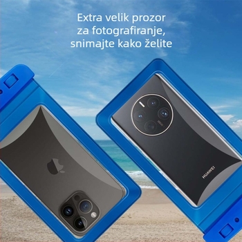 Vodootporna torbica za telefon PVC+ABS, IPX8 certificirana, otisak loga, prilagodba, privatna oznaka licencirana