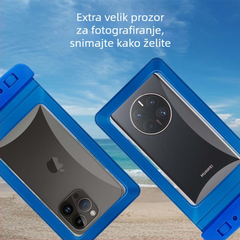 Vodootporna torbica za telefon PVC+ABS, IPX8 certificirana, otisak loga, prilagodba, privatna oznaka licencirana