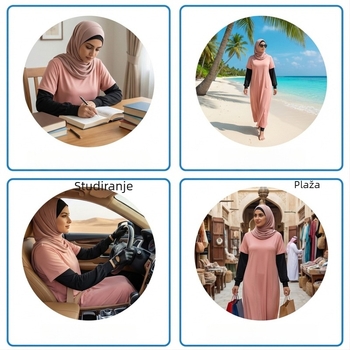 Yikesin ZY-126 Ice Silk Set rukava — Slobodan kroj, Proširena verzija, Zaštita od Sunca, Prozračan, Smjesa Poliester-Spandex
