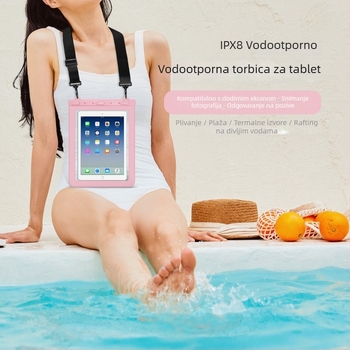 Vodootporna torba za tablet PC za vanjske aktivnosti — PVC+ABS, vodootporna tkanina, debljina PVC 30C, prilagodba i tisk logotipa