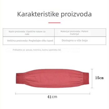 Rukav od poliestera, otporan na prljavštinu, moderan minimalistički stil, jednobojni uzorak