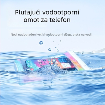 Sanhu Vanjska vodootporna torbica za telefon — PVC materijal, vodootporna tkanina, unisex, za odrasle, pogodna za plažu, rafting, ronjenje i ribolov