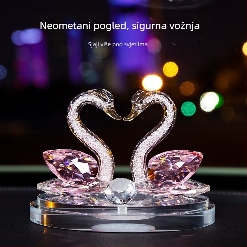 Ziyang ukras za automobil od kristalnog stakla s mirisom jasmina, postavljanje na sjedalo, trajanje mirisa 61–90 dana
