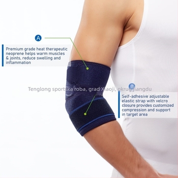 Lakatni jastučić s neoprenskim materijalom — zaštita zgloba, traka za učvršćivanje, unisex, za tenis, fitness, badminton i druge sportove